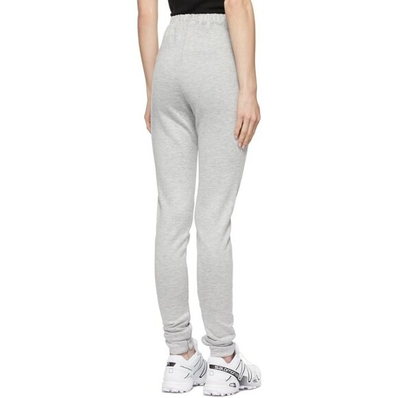 WARDROBE.NYC Side Zip Leggings in Grey Marl XSmall New Womens Skinny Pants - Picture 11 of 16